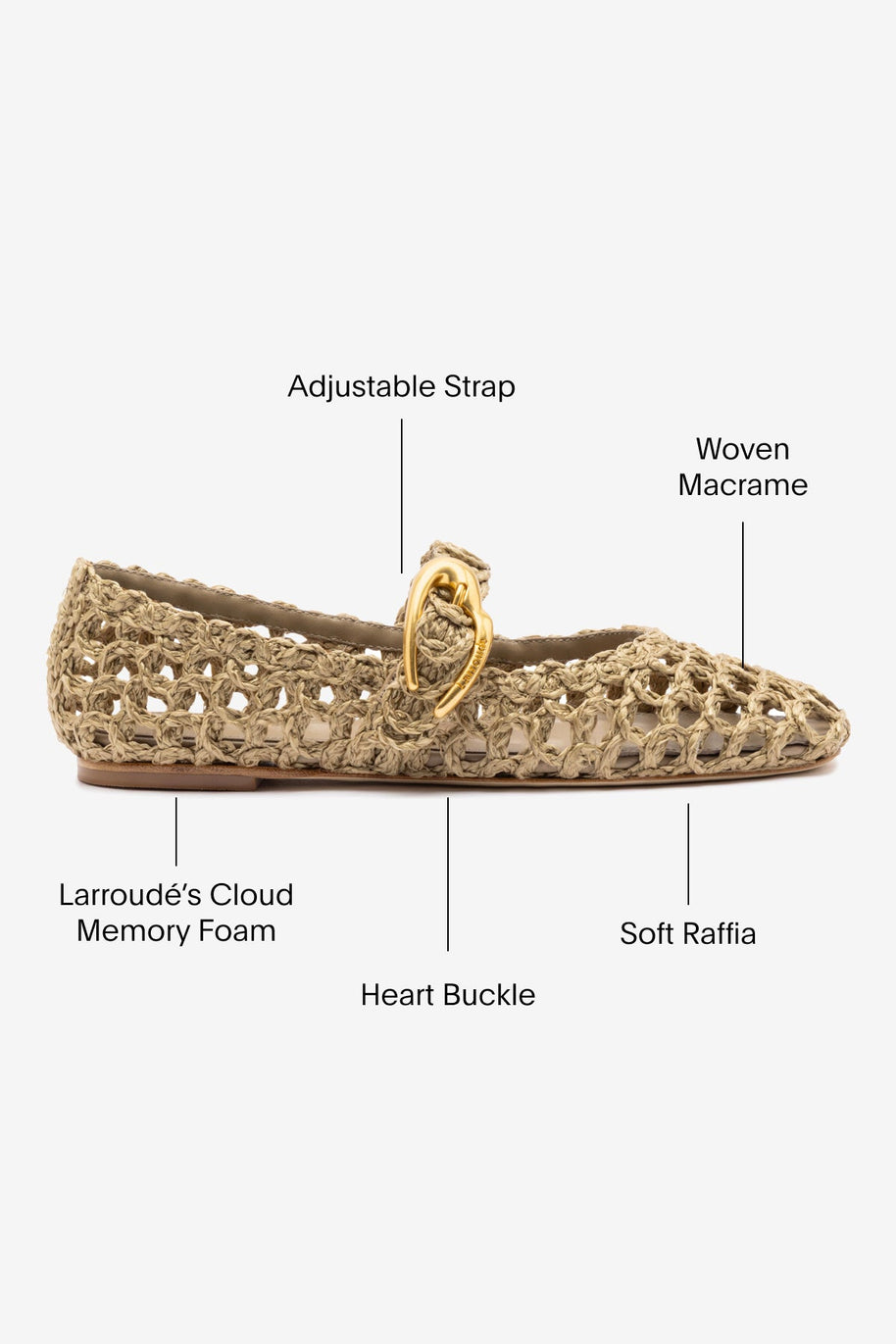 Verona Macrame In Algae Embroidered Raffia