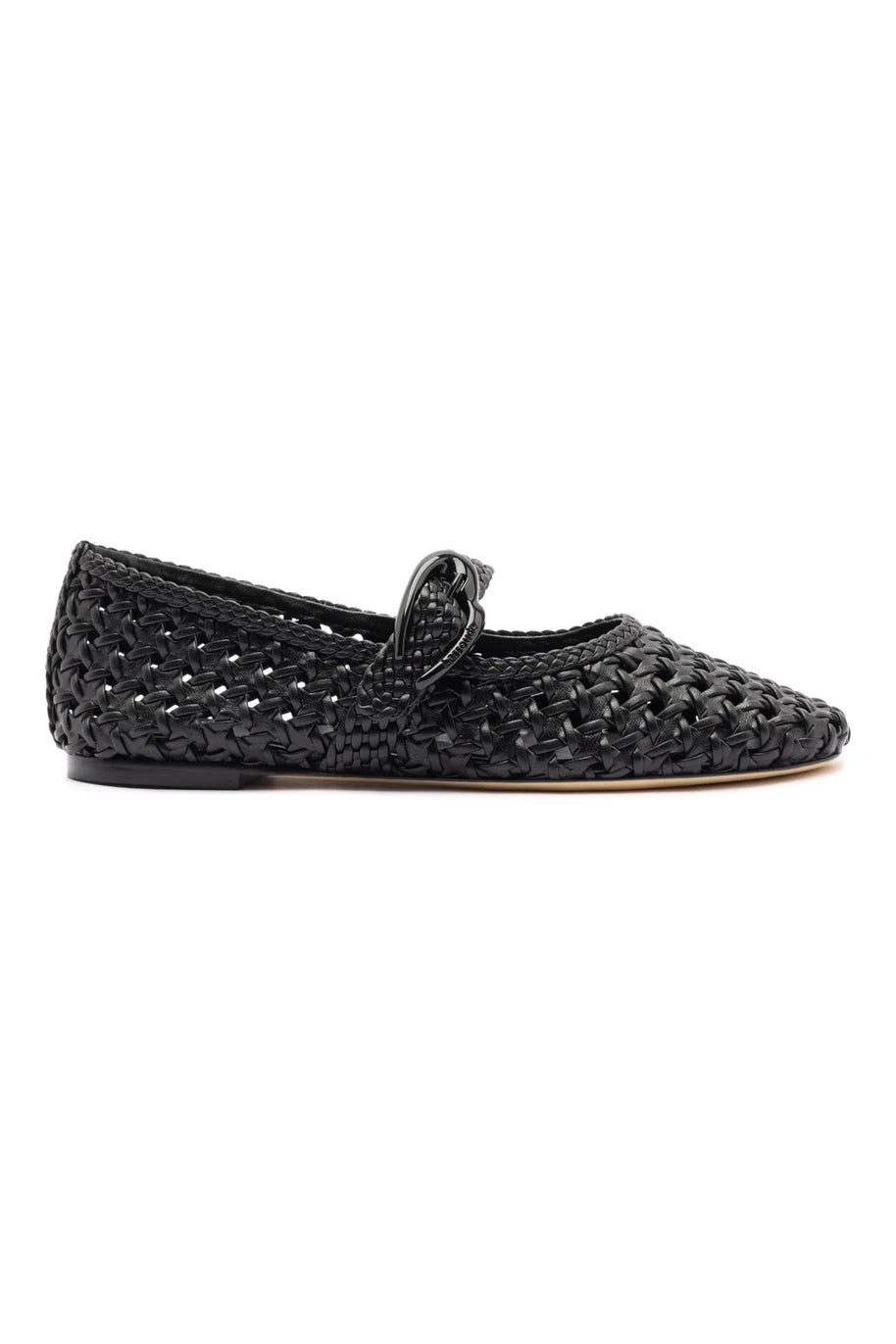 Verona New Macrame In Black Leather