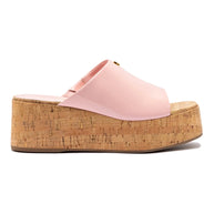 Larroude Charli Mule In Tulip Leather