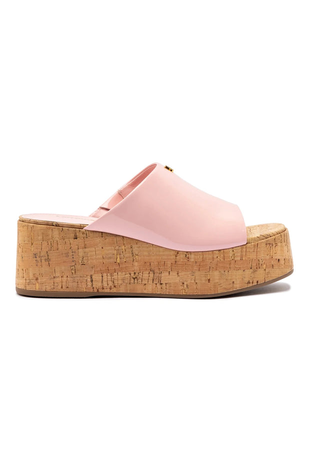 Larroude Charli Mule In Tulip Leather