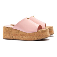 Larroude Charli Mule In Tulip Leather