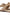 Larroude Florence Broderie Flat Sandal In Natural Raffia And Hazelnut Trimming