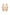 Larroude Georgina Ballet Flat In Beige Printed Raffia