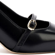 Ines Pump In Black Leather