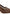 Larroude Ines Macrame Pump In Burnt Umber Leather