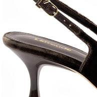 Larroude Ines Pump In Expresso Velvet