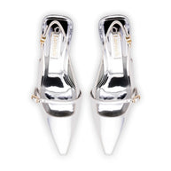 Ines Pump In Silver Specchio