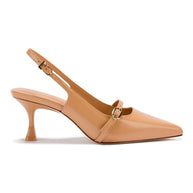 Ines Pump In Tan Leather
