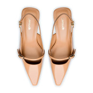 Ines Pump In Tan Leather