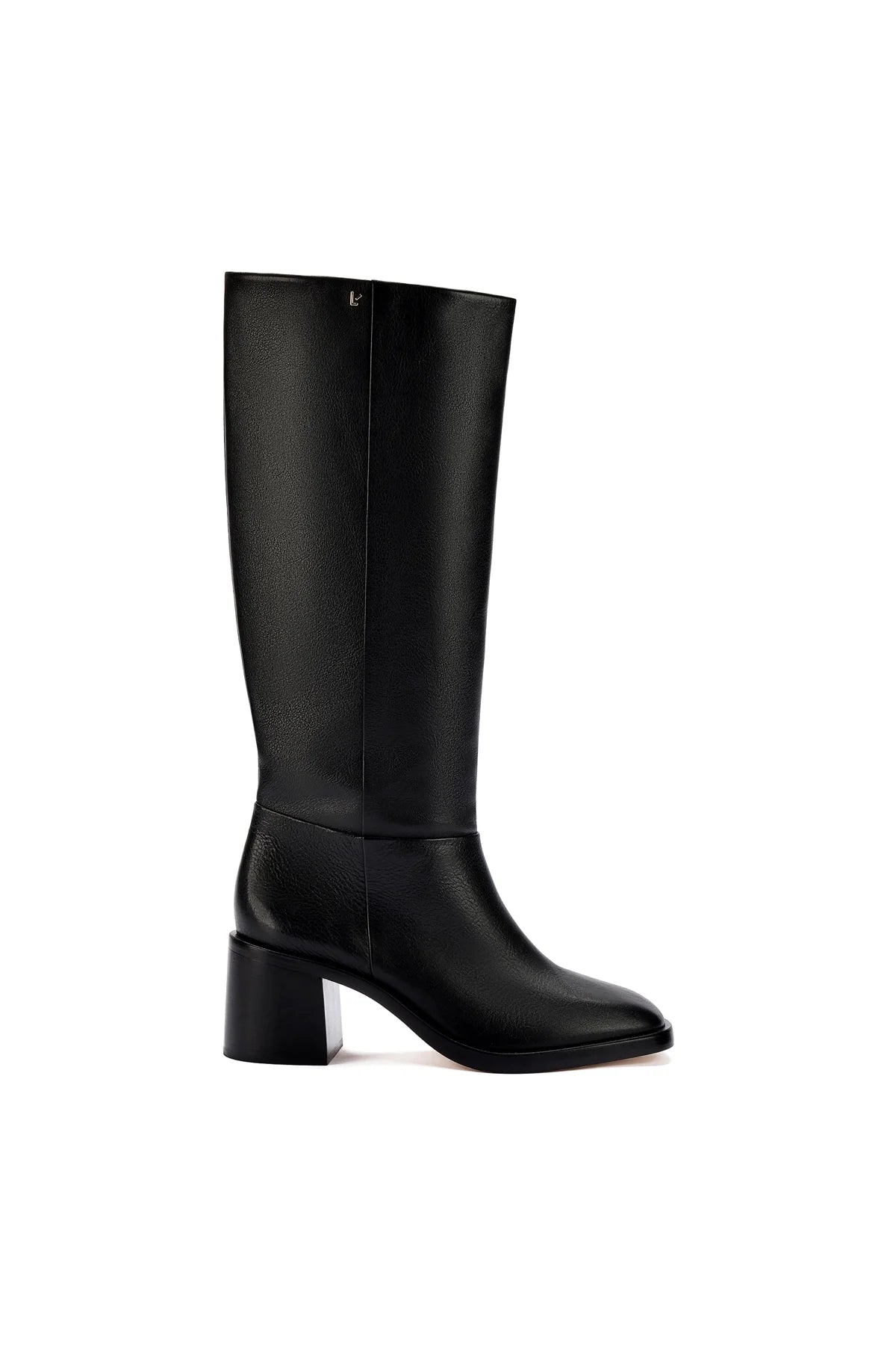 Larroude Ricky Boot In Black Leather