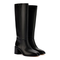 Larroude Ricky Boot In Black Leather