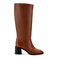 Larroude Ricky Boot In Mocca Leather