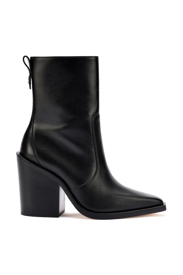 Larroude James Boot In Black Leather