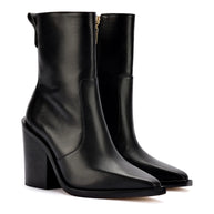 Larroude James Boot In Black Leather