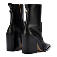 Larroude James Boot In Black Leather