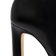 Larroude Cindy Hi Boot In Black Leather