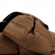 Larroude Mini Elle Pump In Cinnamon Fabric