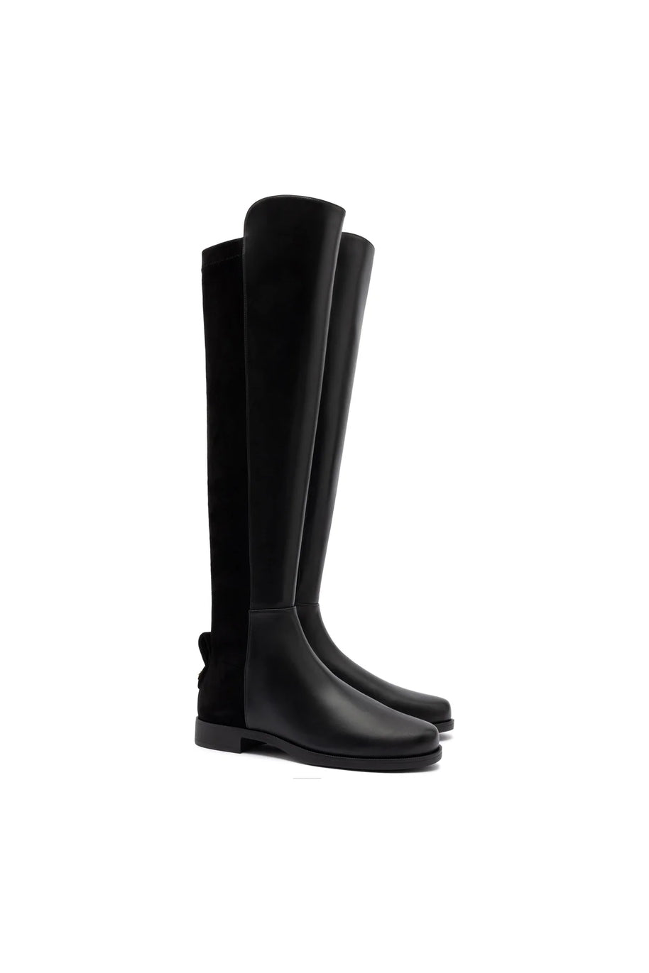 Larroude Bergen Boot In Black Leather