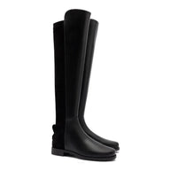 Larroude Bergen Boot In Black Leather