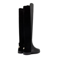 Larroude Bergen Boot In Black Leather