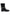 Larroude Milan Flat Bootie In Black Water Resistant Leather