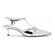 Grace Pump In Silver Specchio