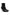 Larroude Mini Georgia Boot In Black Stretch Leather