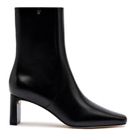 Larroude Alexis Bootie In Black Leather