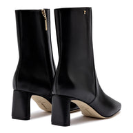 Larroude Alexis Bootie In Black Leather