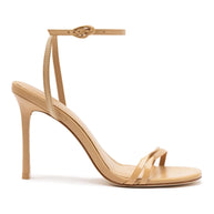 Larroude Vesper Sandal In Tan Leather