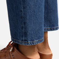 Larroude Stella Mule In Caramel Leather
