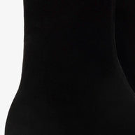 Larroude Dani Flatform Boot In Black Suede