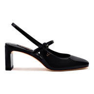 Georgina Pump In Black Patent Leather