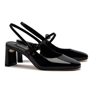 Georgina Pump In Black Patent Leather