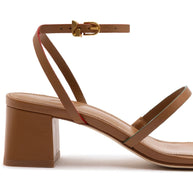 Biarritz Block In Caramel Leather