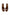 Larroude Zuzi Mule In Burnt Umber Patent Leather