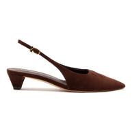 Kaitlan LL Low Pump In Brown Suede