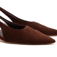 Kaitlan LL Low Pump In Brown Suede