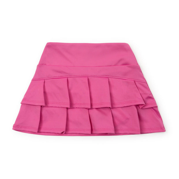 Margot Girls' Performance Skirt by LH Sport - Hot Pink