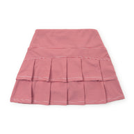 Margot Girls' Performance Skirt by LH Sport - Red Stripes