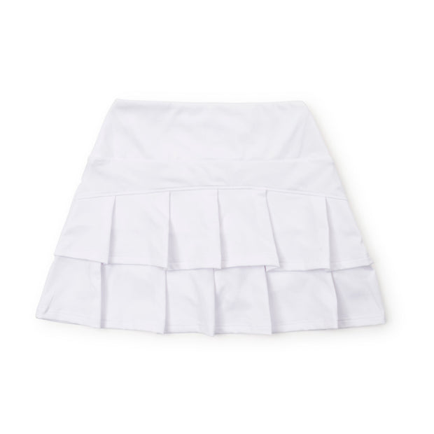 Margot Girls' Performance Skirt by LH Sport - White