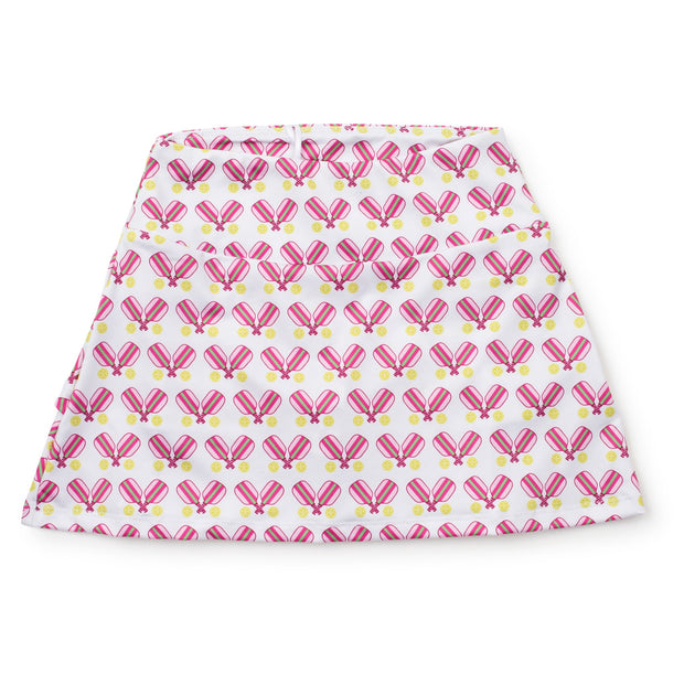 Margot Girls' Performance Skirt by LH Sport - Pickleball Pink