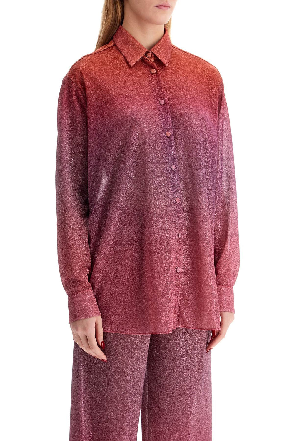 Oséree Lumiere Shade Oversized Shirt