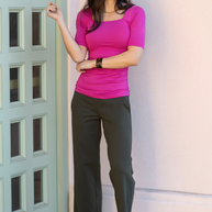 KiraGrace TRAVELER ANKLE PANT: FOREST NIGHT