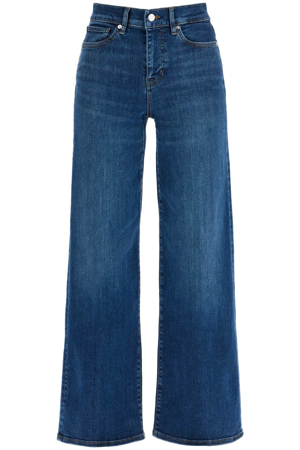 FRAME 'Le Slim Palazzo' Cropped Jeans