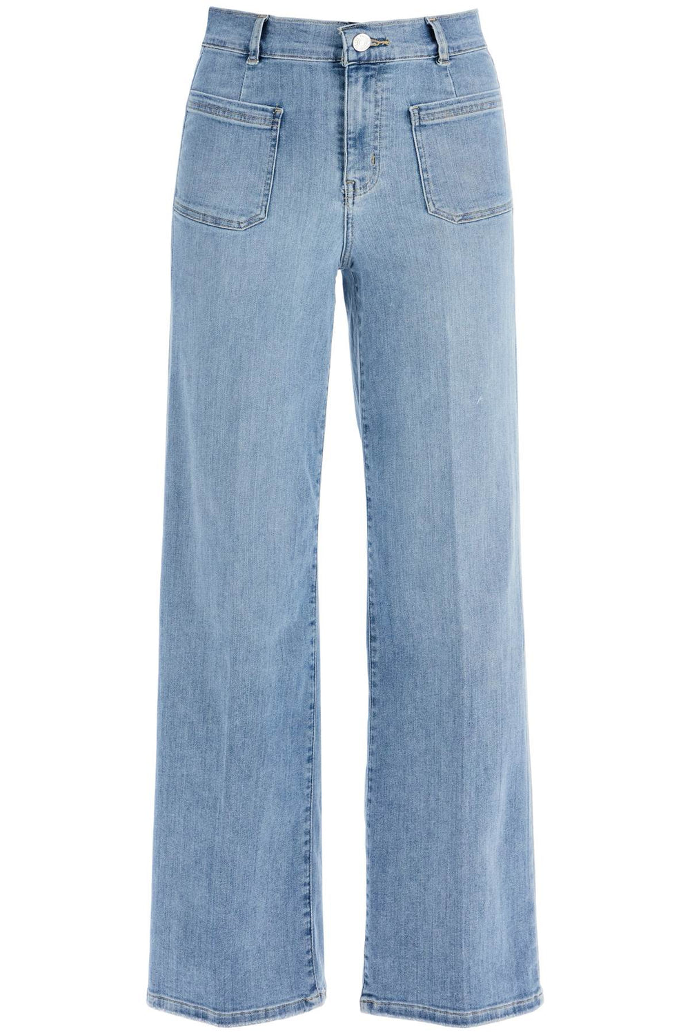 FRAME Palazzo Bardot Pocket Jeans