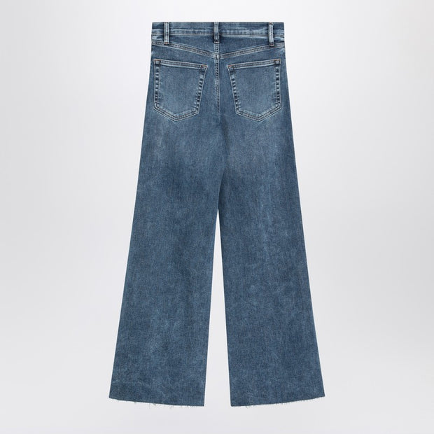Frame Blue Jeans In Super Stretch Denim