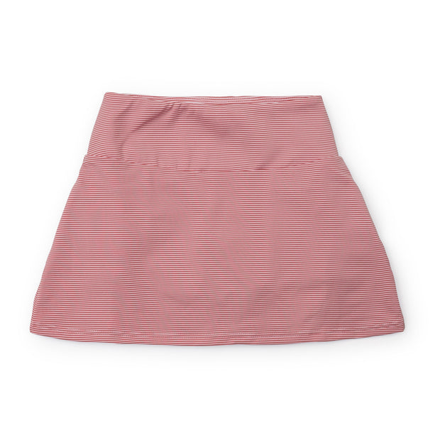 Margot Girls' Performance Skirt by LH Sport - Red Stripes