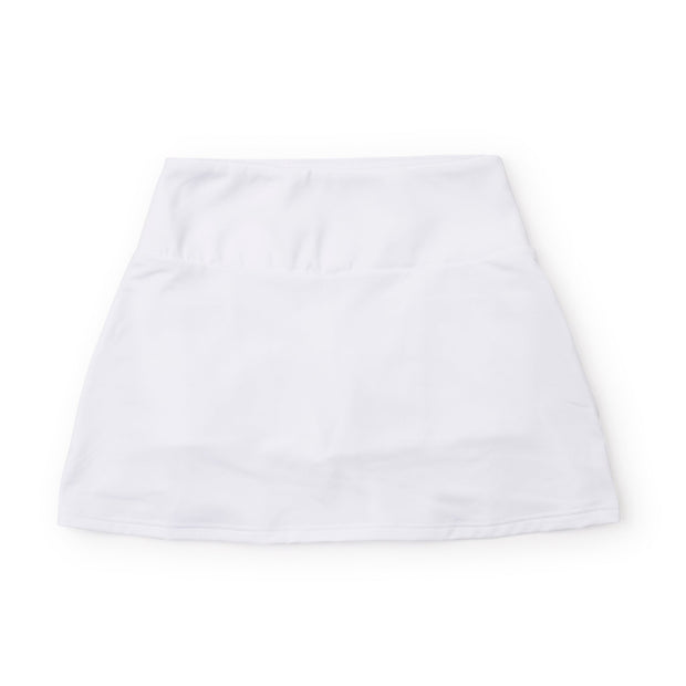 Margot Girls' Performance Skirt by LH Sport - White