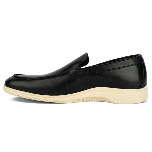 Amberjack The Loafer (Obsidian & Cream)